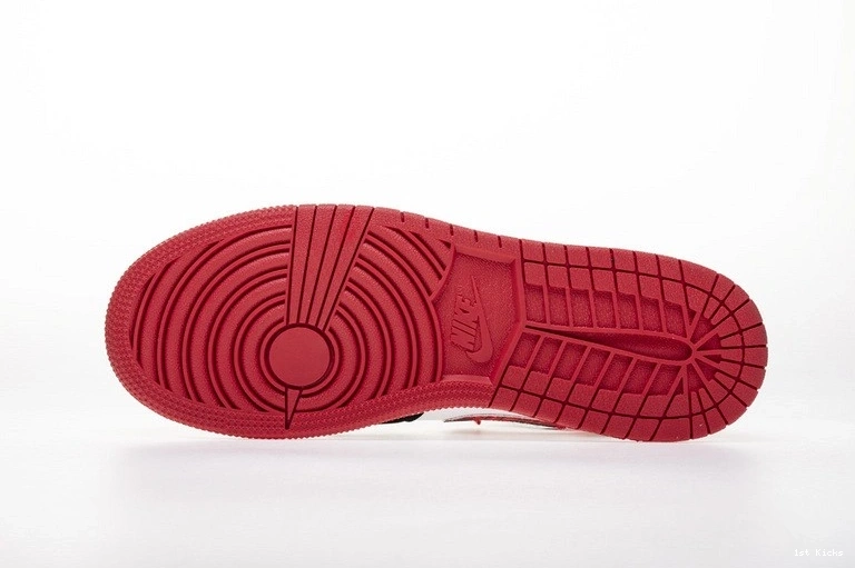 Plaid White Jordan  Mid 1 (GS) 554725-607 0101